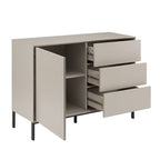 Dusklia - Nova Small Sideboard with Drawers - Taupe
