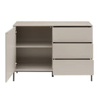 Dusklia - Nova Small Sideboard with Drawers - Taupe
