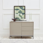Dusklia - Nova Small Sideboard with Drawers - Taupe