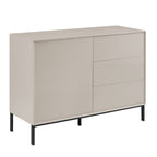 Dusklia - Nova Small Sideboard with Drawers - Taupe