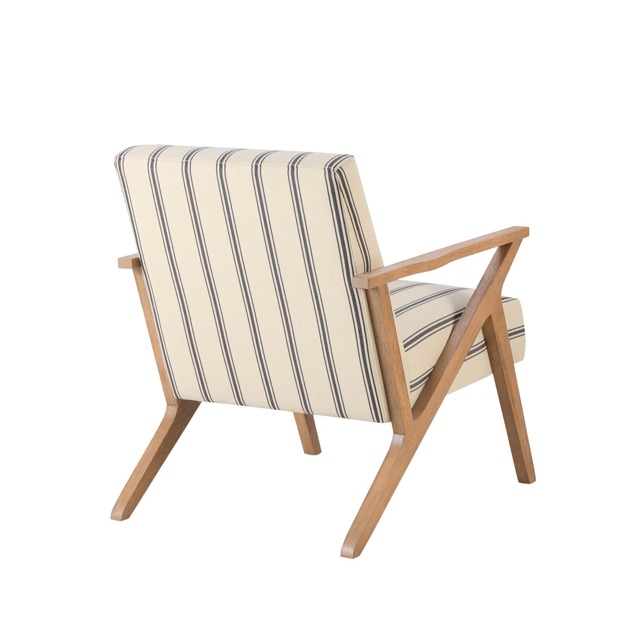 Dusklia - Nyla Accent Chair - Blue Stripe