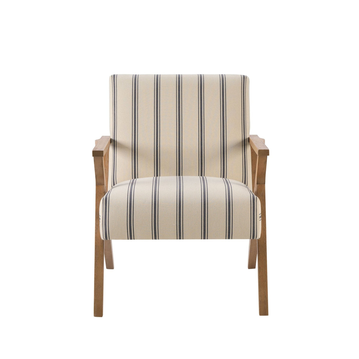 Dusklia - Nyla Accent Chair - Blue Stripe