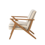 Dusklia - Nyla Accent Chair - Blue Stripe