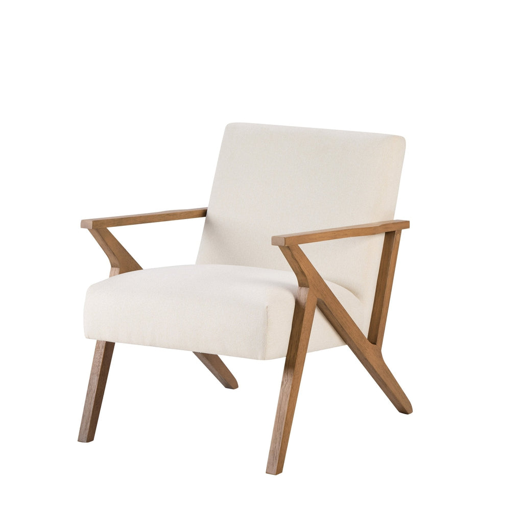 Dusklia - Nyla Accent Chair - Cream Linen