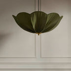 Dusklia - Oakley Petal Pendant Linen Fabric - Green