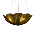 Dusklia - Oakley Petal Pendant Linen Fabric - Green