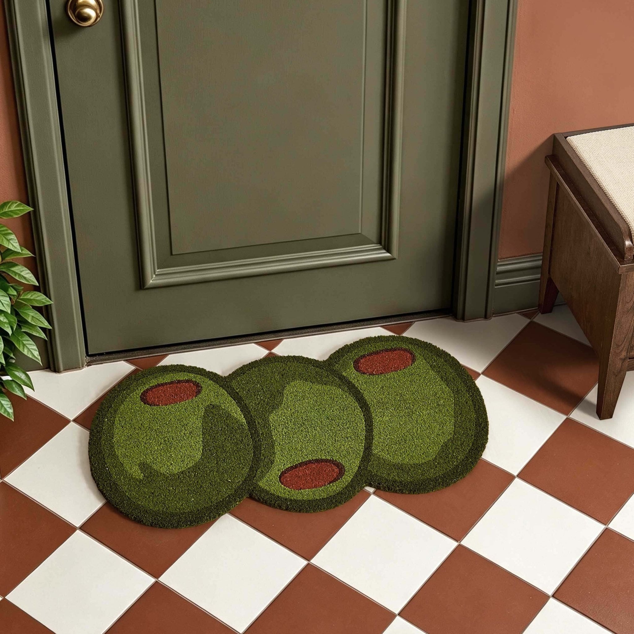 Paillasson Olive - Vert