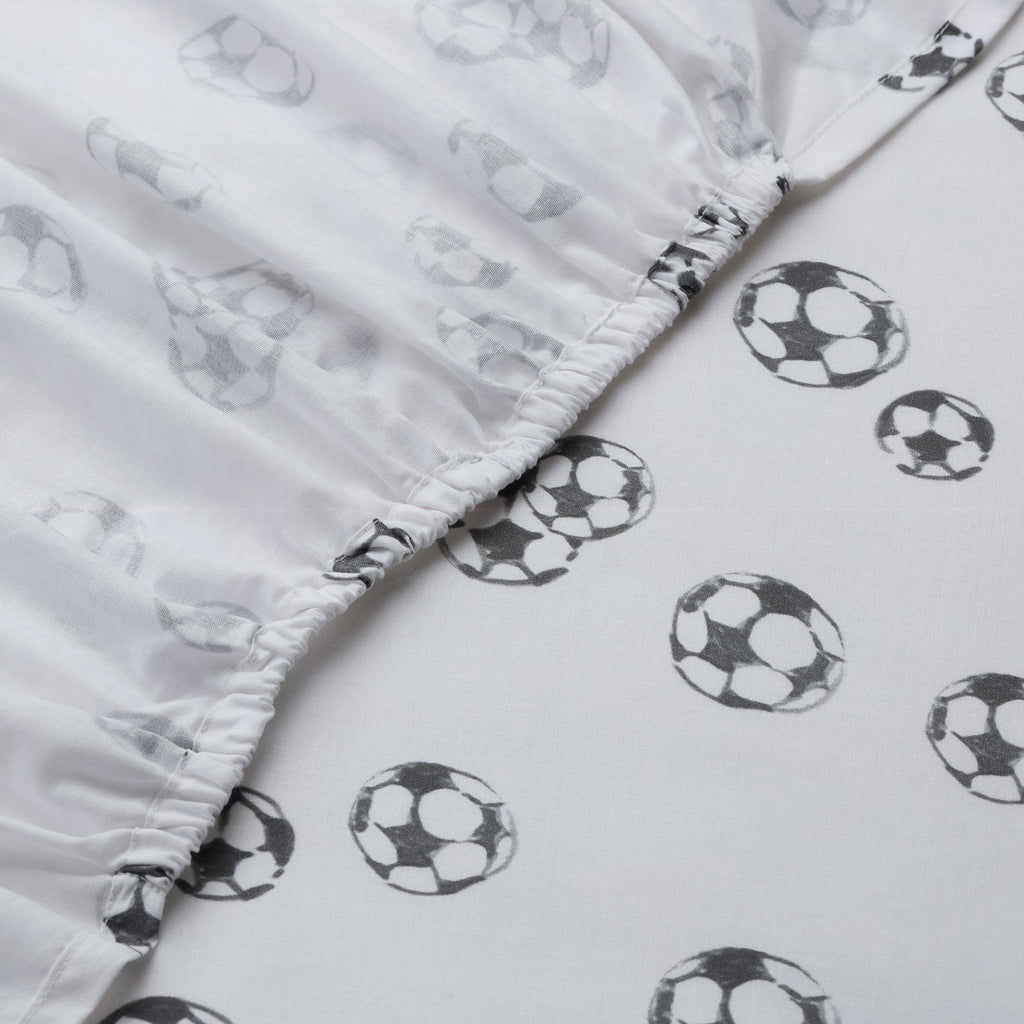 Dusklia - Ollie Football 100% Cotton Kids Fitted Sheet
