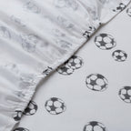 Dusklia - Ollie Football 100% Cotton Kids Fitted Sheet