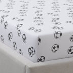 Dusklia - Ollie Football 100% Cotton Kids Fitted Sheet