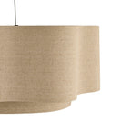 Dusklia - Orlaya Two-Tier Scalloped Ceiling Shade - Natural