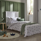 Dusklia - Oscar Reversible Football 100% Cotton Kids Duvet Cover Set