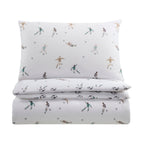 Dusklia - Oscar Reversible Football 100% Cotton Kids Duvet Cover Set