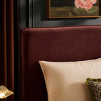 Dusklia - Oslo Ottoman Storage Bed - Chenille Dark Rust