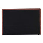 Dusklia - Oslo Ottoman Storage Bed - Chenille Dark Rust