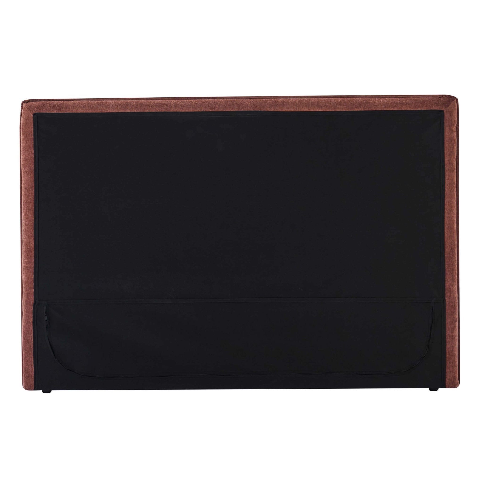 Dusklia - Oslo Ottoman Storage Bed - Chenille Dark Rust