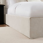 Dusklia - Oslo Ottoman Storage Bed - Ivory