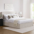 Dusklia - Oslo Ottoman Storage Bed - Ivory