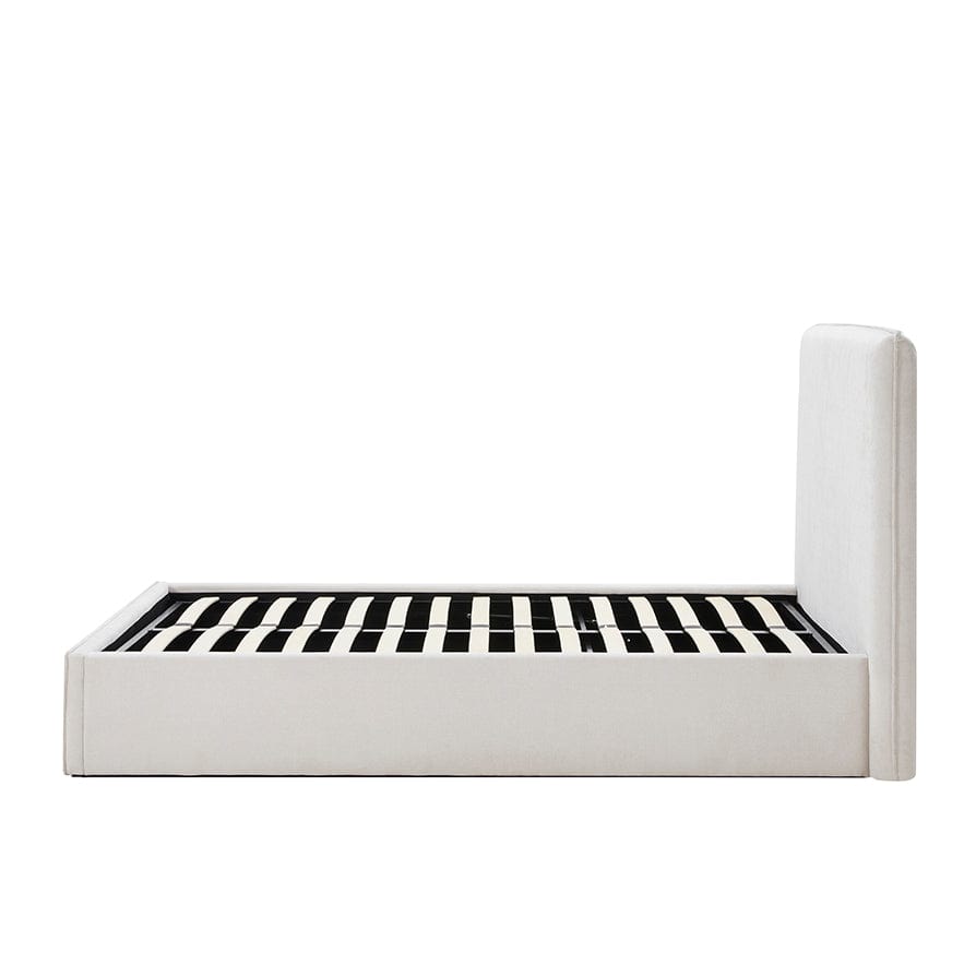 Dusklia - Oslo Ottoman Storage Bed - Ivory