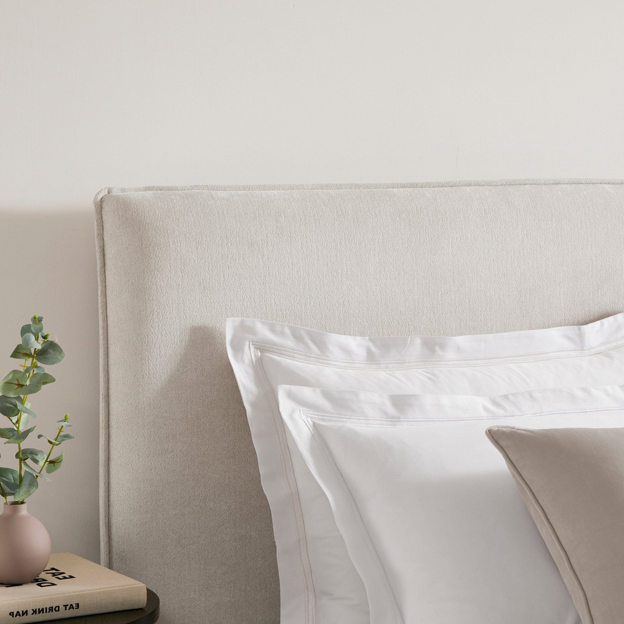Dusklia - Oslo Ottoman Storage Bed - Ivory