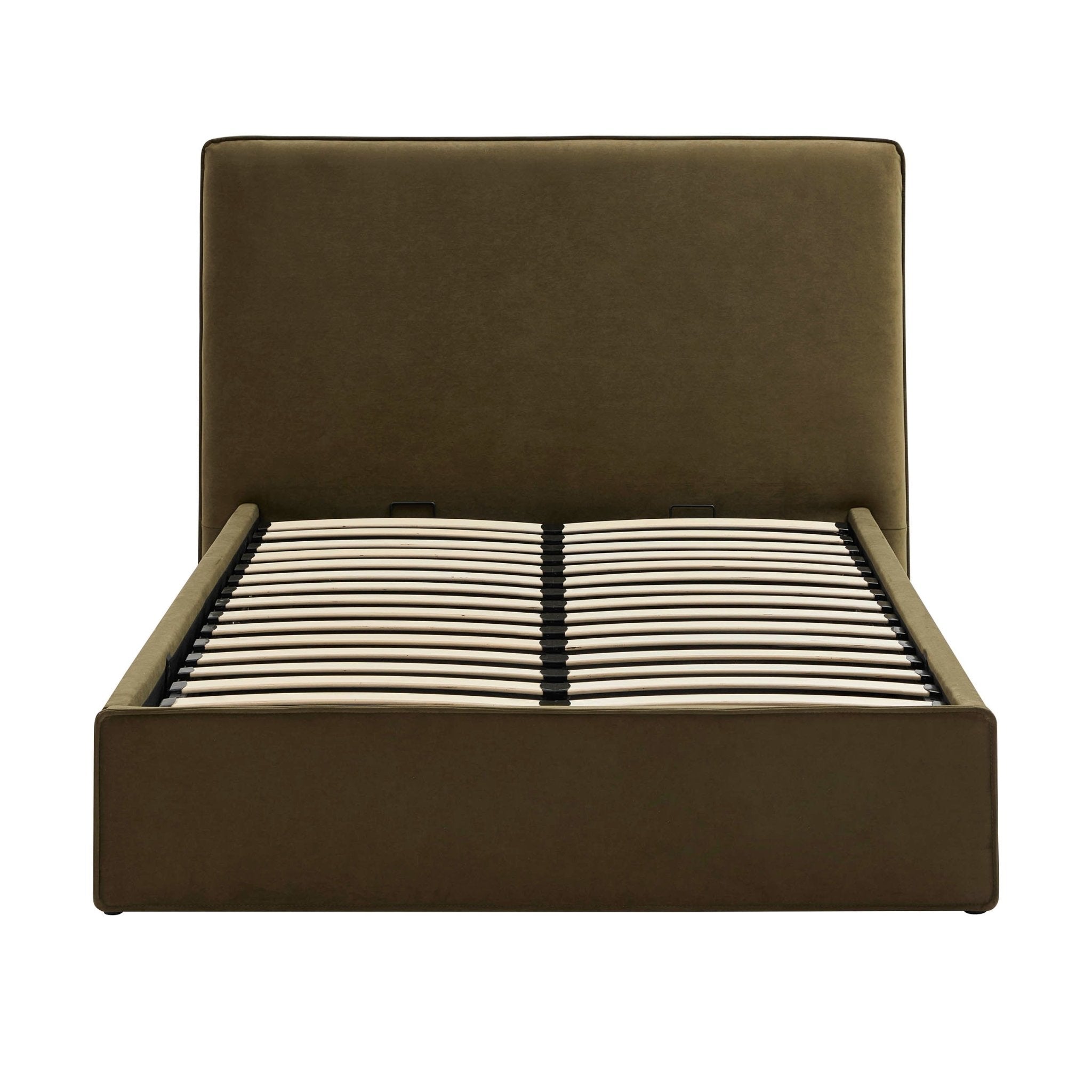 Dusklia - Oslo Ottoman Storage Bed - Olive