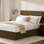 Dusklia - Oslo Ottoman Storage Bed - Olive