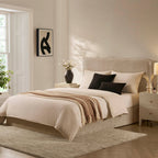 Dusklia - Oslo Ottoman Storage Bed - Textured Oatmeal