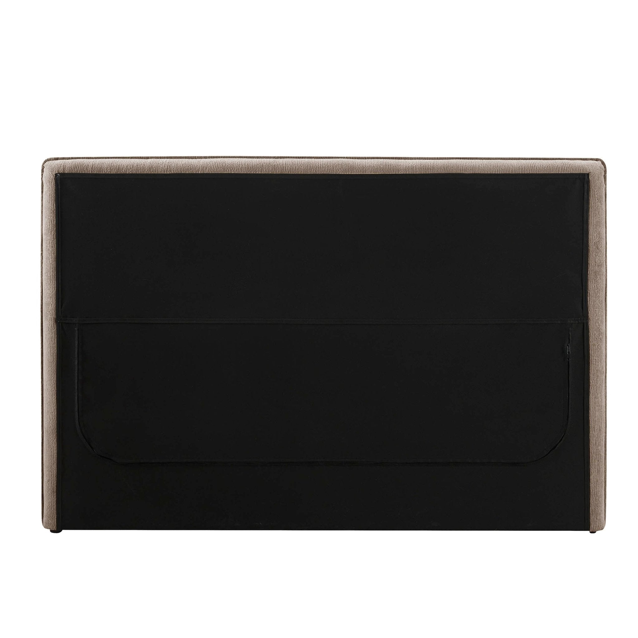 Dusklia - Oslo Ottoman Storage Bed - Textured Oatmeal