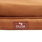 Dusklia - Otis Dog Bed with Bone Cushion - Burnt Orange