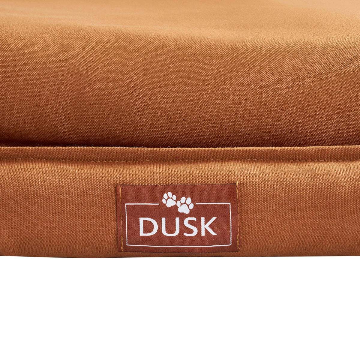 Dusklia - Otis Dog Bed with Bone Cushion - Burnt Orange