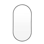 Dusklia - Oval Wall Mirror - Black