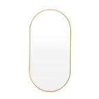 Dusklia - Oval Wall Mirror - Gold