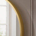 Dusklia - Oval Wall Mirror - Gold