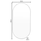 Dusklia - Oval Wall Mirror - Gold