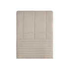 Dusklia - Oxford Cotton Rich Quilted Bedspread - Champagne