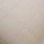 Dusklia - Oxford Cotton Rich Quilted Cushion Cover - Champagne