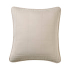 Dusklia - Oxford Cotton Rich Quilted Cushion Cover - Champagne