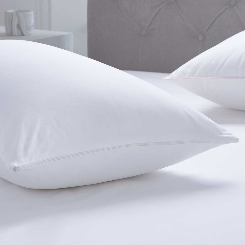 Dusklia - Pair of 100% Cotton Pillow Protectors