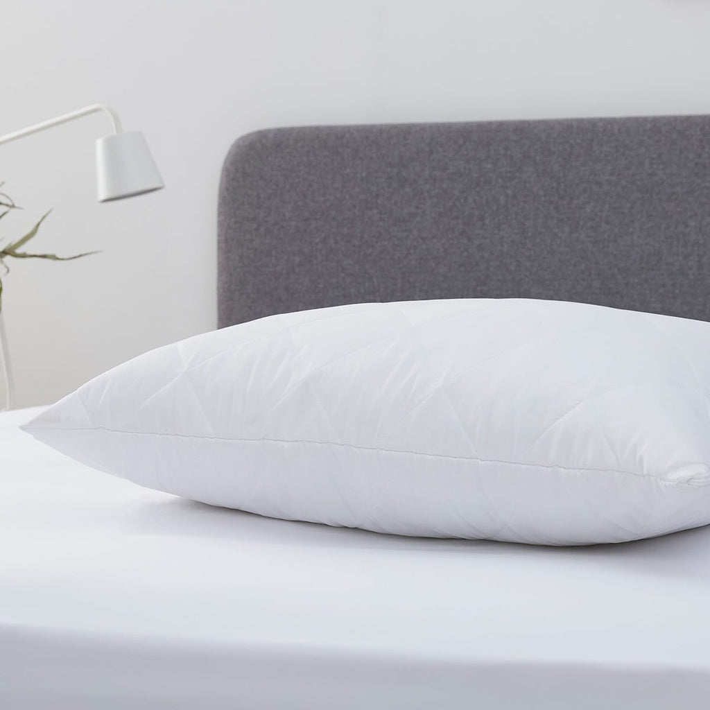 Dusklia - Pair of Anti-Allergy Feels Like Down Quilted Pillow Protectors