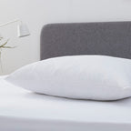 Dusklia - Pair of Anti-Allergy Feels Like Down Quilted Pillow Protectors