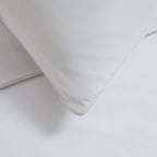 Dusklia - Pair of Cambridge Pillowcases - 200 Thread Count - Cotton - White