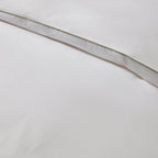 Dusklia - Pair of Cambridge Pillowcases with Bows - 200 Thread Count - Sage