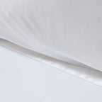 Dusklia - Pair of Plain-Dye Oxford Pillowcases - 200 Thread Count  - White