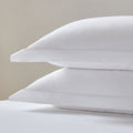 Dusklia - Pair of Plain-Dye Oxford Pillowcases - 200 Thread Count  - White