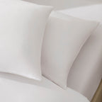 Dusklia - Pair of Soft Touch Microfibre Pillowcases - White