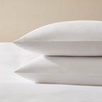 Dusklia - Pair of Soft Touch Microfibre Pillowcases - White