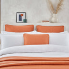 Dusklia - Palma Cushion Cover - Burnt Orange