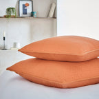 Dusklia - Palma Cushion Cover - Burnt Orange