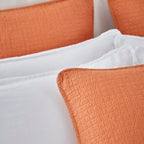 Dusklia - Palma Cushion Cover - Burnt Orange
