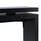 Dusklia - Penny Ash Console Table  - Black